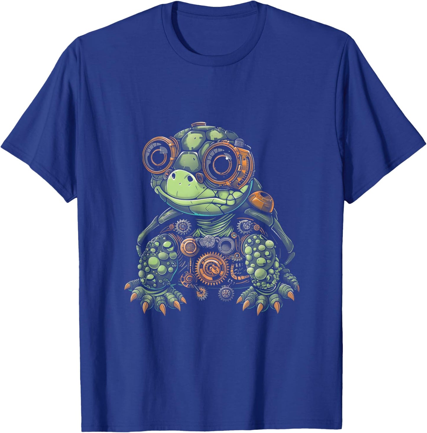 Steampunk Baby Turtle Women Men Kids Steampunk Turtle T-Shirt - T-Shirt | Royal