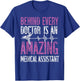 Certified Medical Assistant Doctor CMA T-Shirt - T-Shirt | Royal
