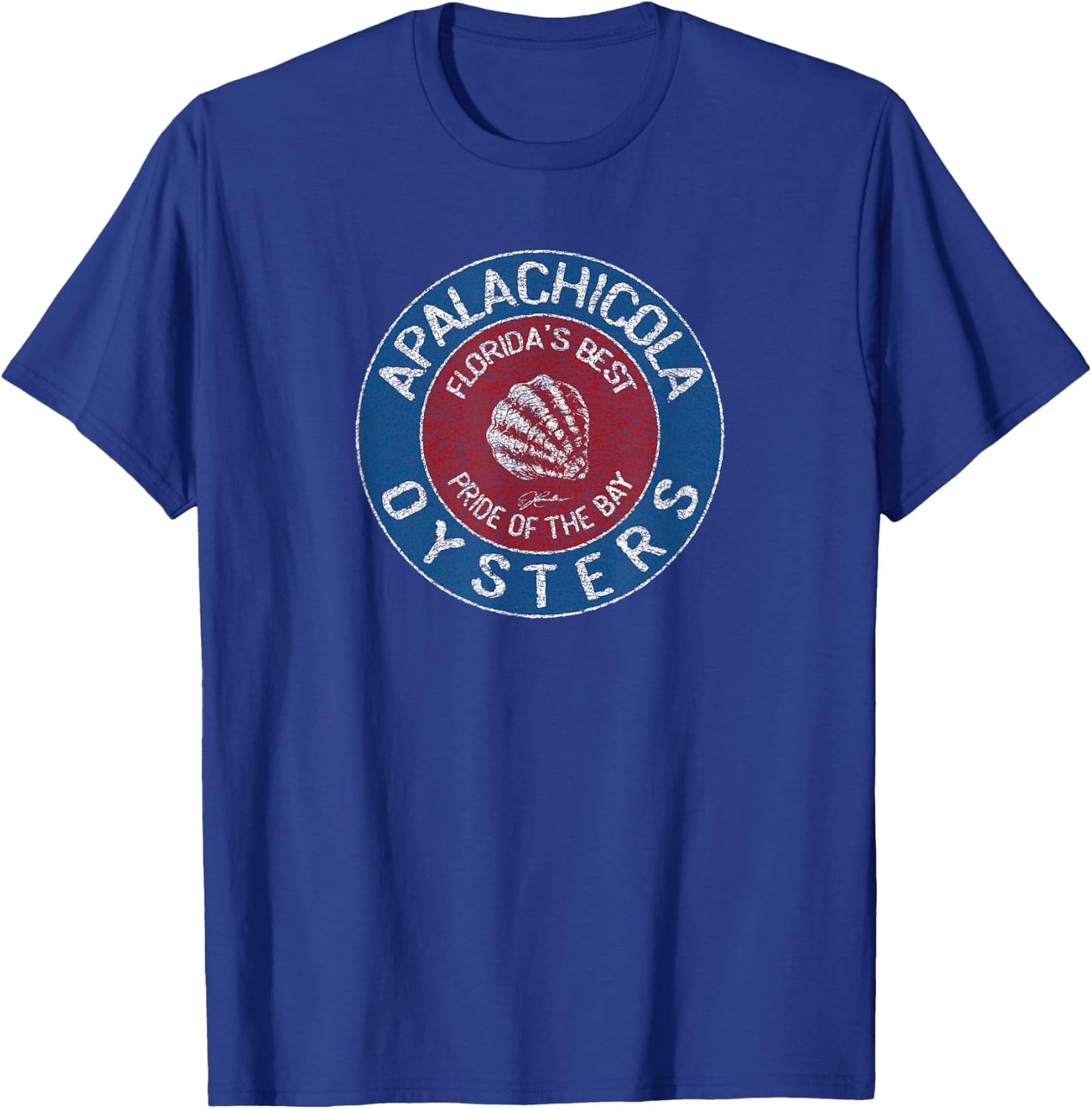 JCombs: Apalachicola Oysters T-Shirt - T-Shirt | Royal