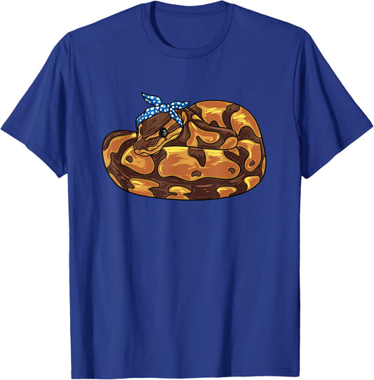 Snake Lovers - I Love Mine T-Shirt - T-Shirt | Royal