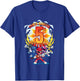 Kids Power Rangers 5th Birthday Power Pose Group T-Shirt - T-Shirt | Royal