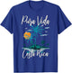 Vintage Family Vacation Costa Rica Pura Vida Beach T-Shirt - T-Shirt | Royal