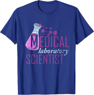 Lab Technologist Lab Technician Medical Laboratory Scientist T-Shirt - T-Shirt | Royal