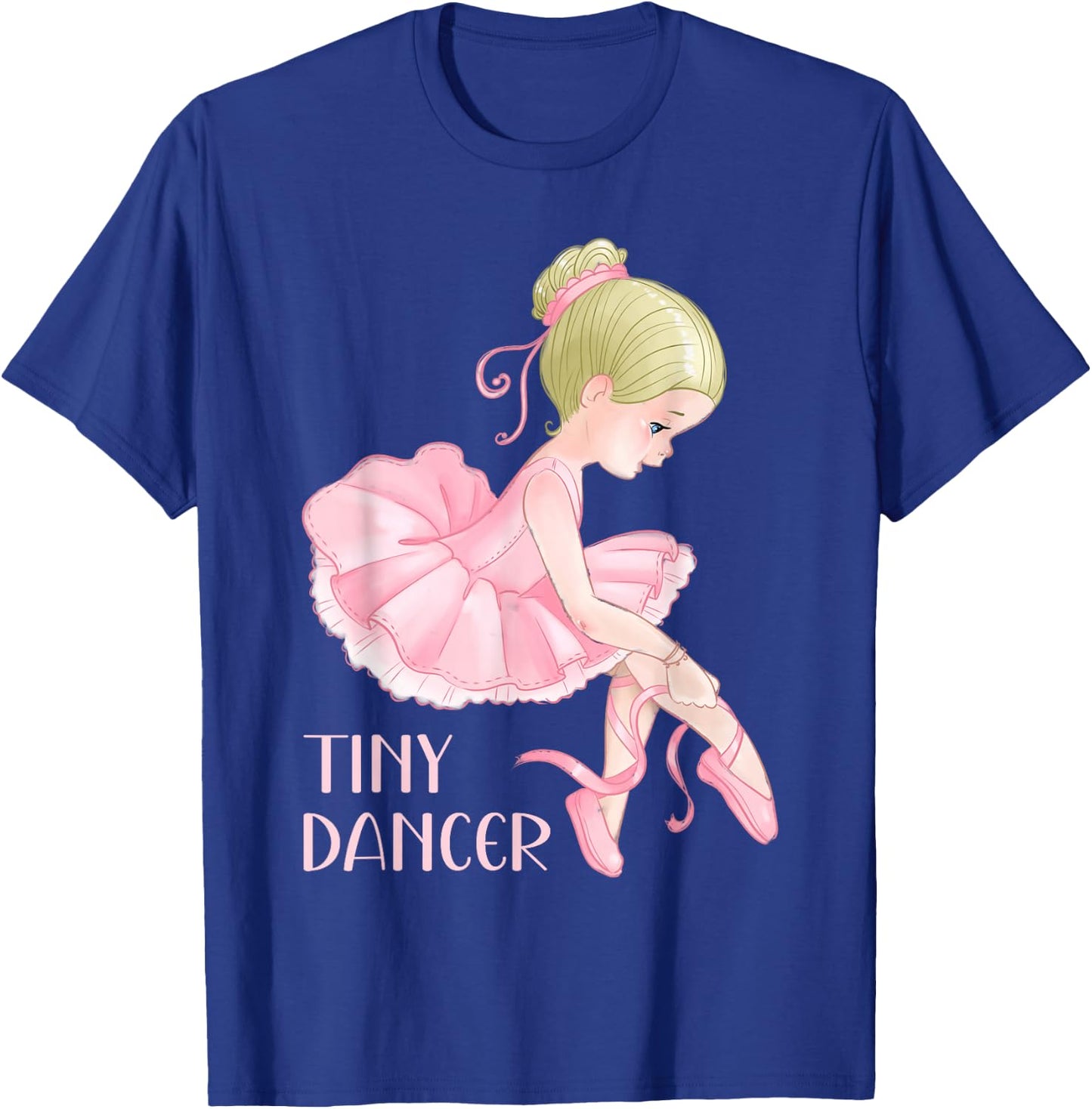 Tiny Dancer Ballerina Girl Ballet Dancing Kids Dance Cute T-Shirt - T-Shirt | Royal