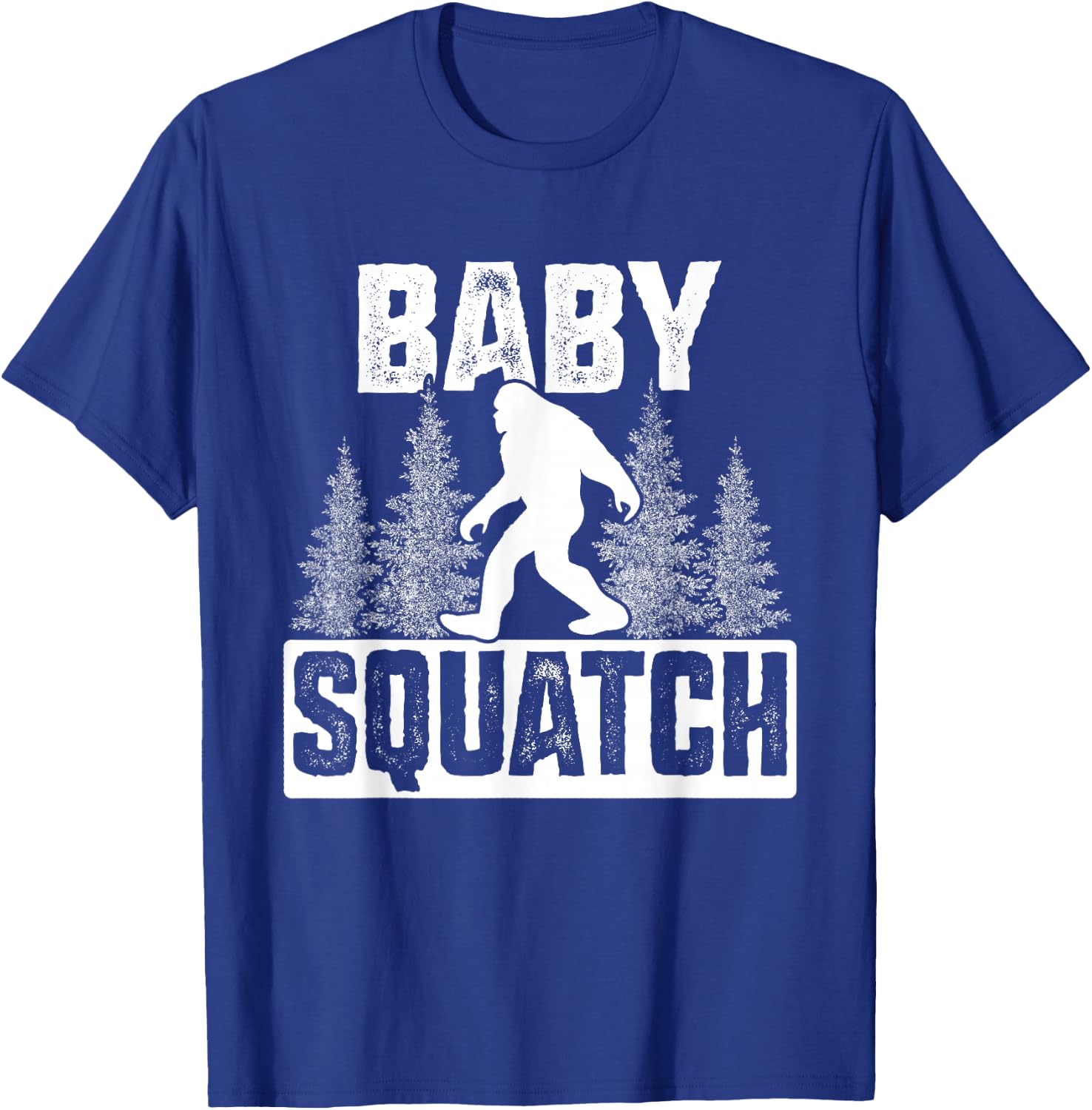 Squatchy Matching Family Bigfoot Shirts Baby Squatch T-Shirt - T-Shirt | Royal