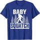 Squatchy Matching Family Bigfoot Shirts Baby Squatch T-Shirt - T-Shirt | Royal