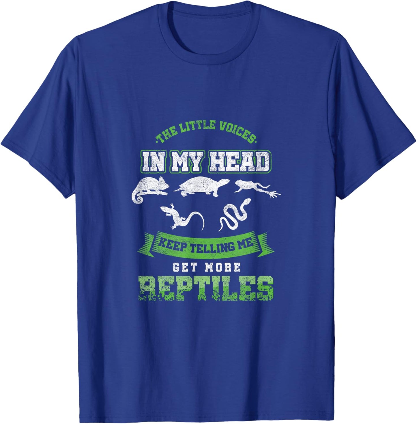 Funny Herping Get More Reptiles Breeder T-Shirt - T-Shirt | Royal