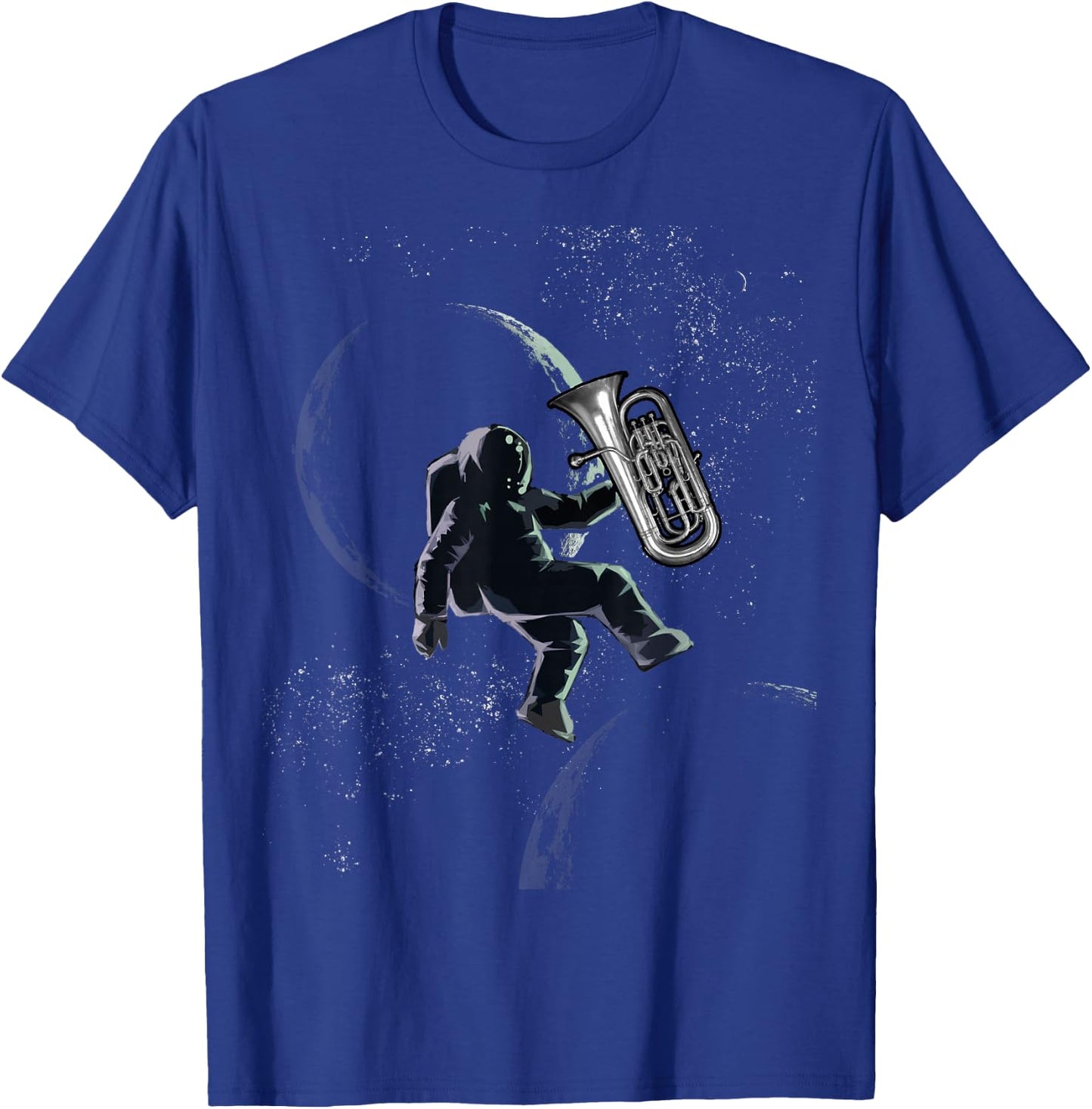 Euphonium Player Astronaut T-Shirt - T-Shirt | Royal