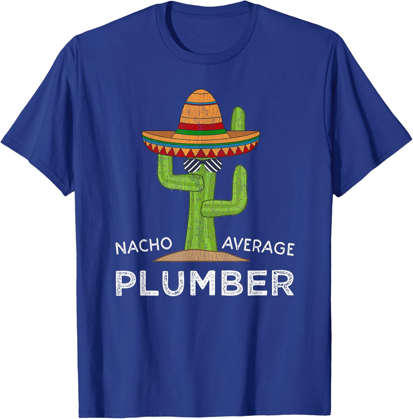 Fun Hilarious Plumbing Worker Humor | Funny Plumber Joke T-Shirt - T-Shirt | Royal