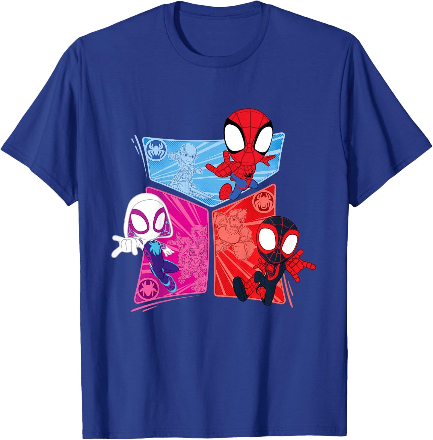 Marvel Spidey and His Amazing Friends Heroes and Foes T-Shirt - T-Shirt | Royal