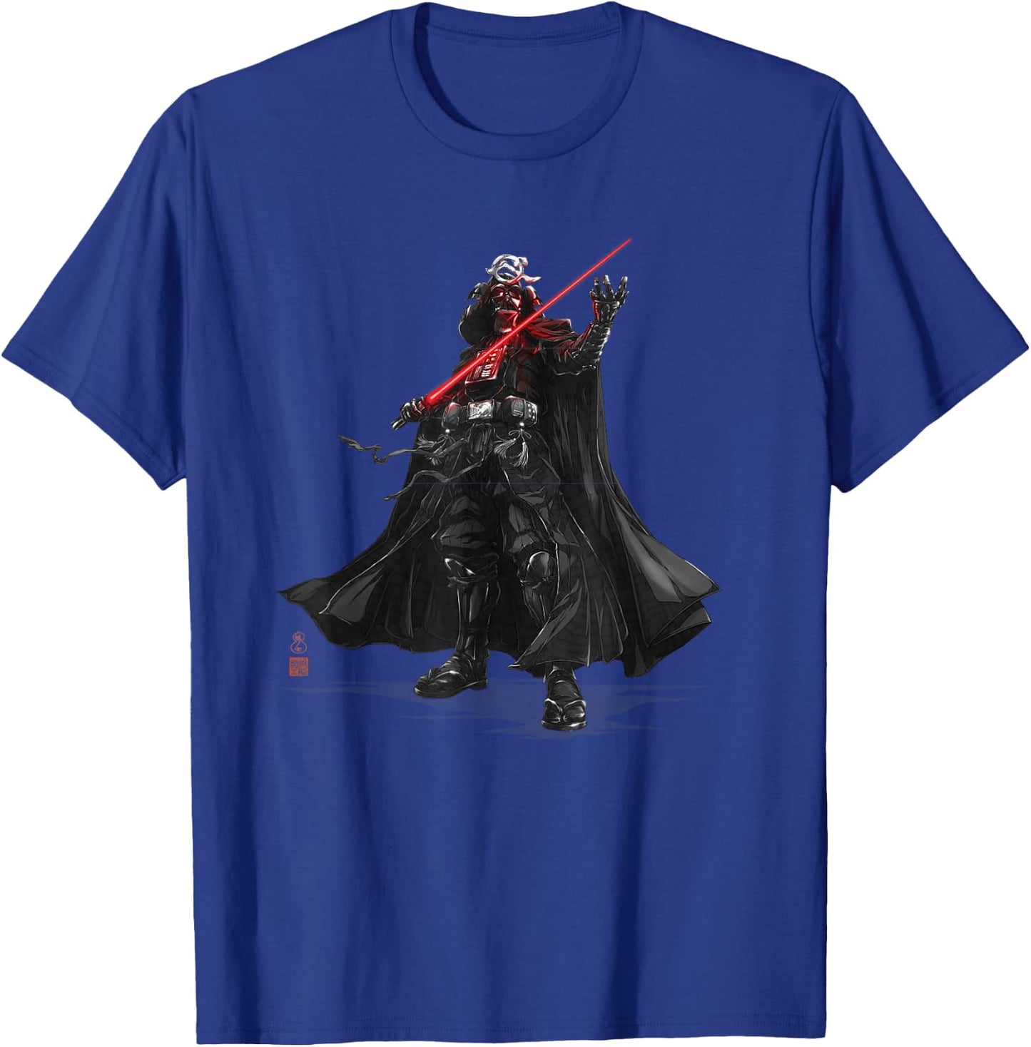 Star Wars: Visions Anime Duel Japanese Samurai Darth Vader T-Shirt - T-Shirt | Royal
