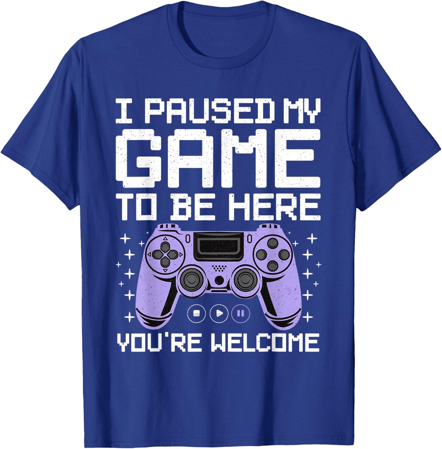 Cool Video Game Art Women Video Gamer Gaming Lover T-Shirt - T-Shirt | Royal