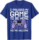 Cool Video Game Art Women Video Gamer Gaming Lover T-Shirt - T-Shirt | Royal