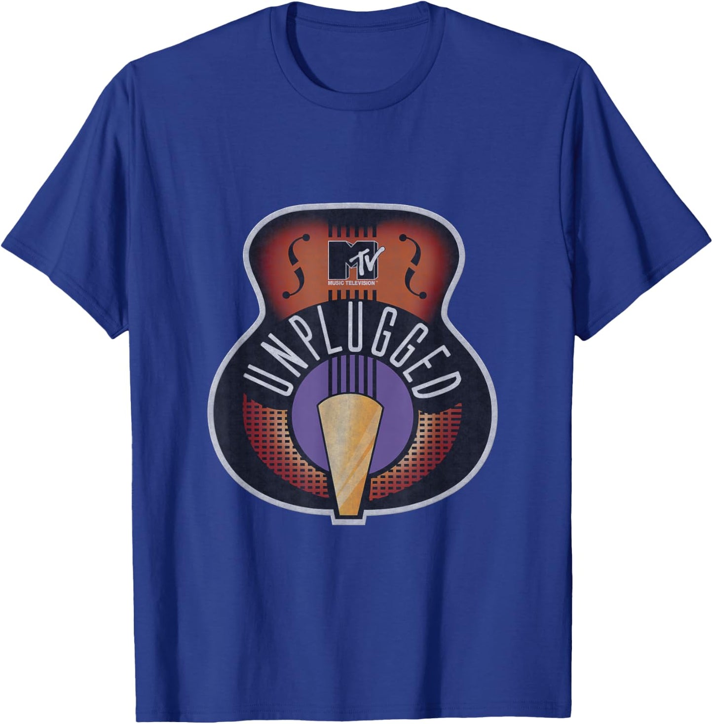 MTV Unplugged Classic Logo T-Shirt - T-Shirt | Royal