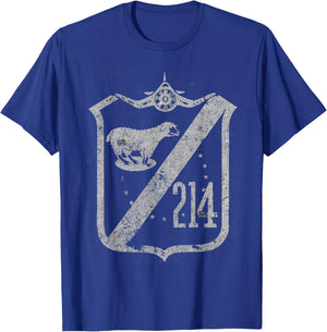VMF-214 Black Sheep Squadron WWII Vintage Insignia T-Shirt - T-Shirt | Royal