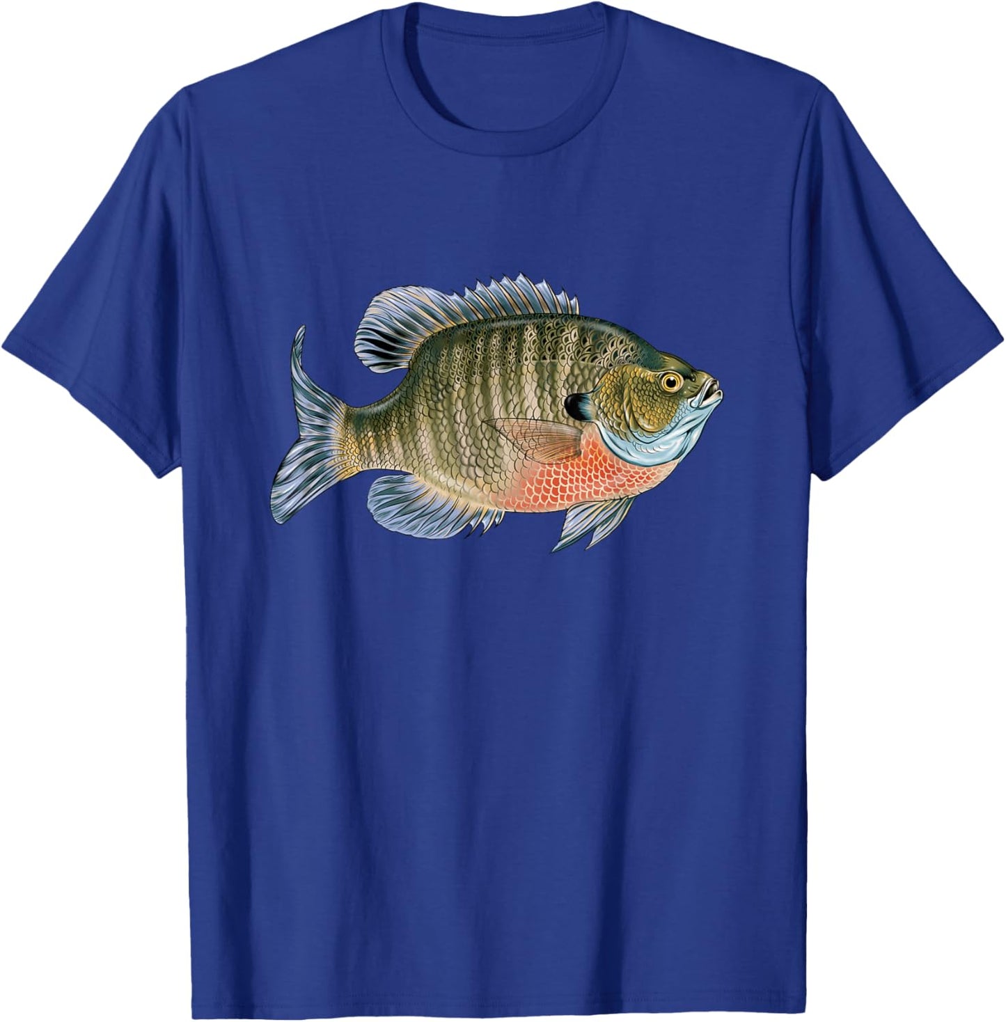 Love To Go Fishing Gift Catch Freshwater Fish Bluegill T-Shirt - T-Shirt | Royal