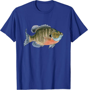 Love To Go Fishing Gift Catch Freshwater Fish Bluegill T-Shirt - T-Shirt | Royal