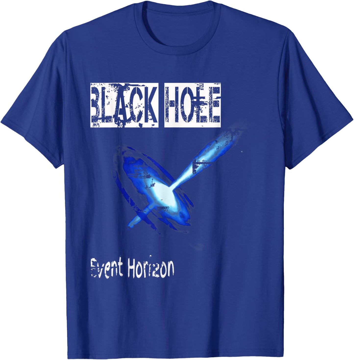 Black Hole Event Horizon T Shirt T-Shirt - T-Shirt | Royal