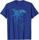 Artistic Tribal Shark Polynesian Tattoo Hawaiian Vacation T-Shirt - T-Shirt | Royal