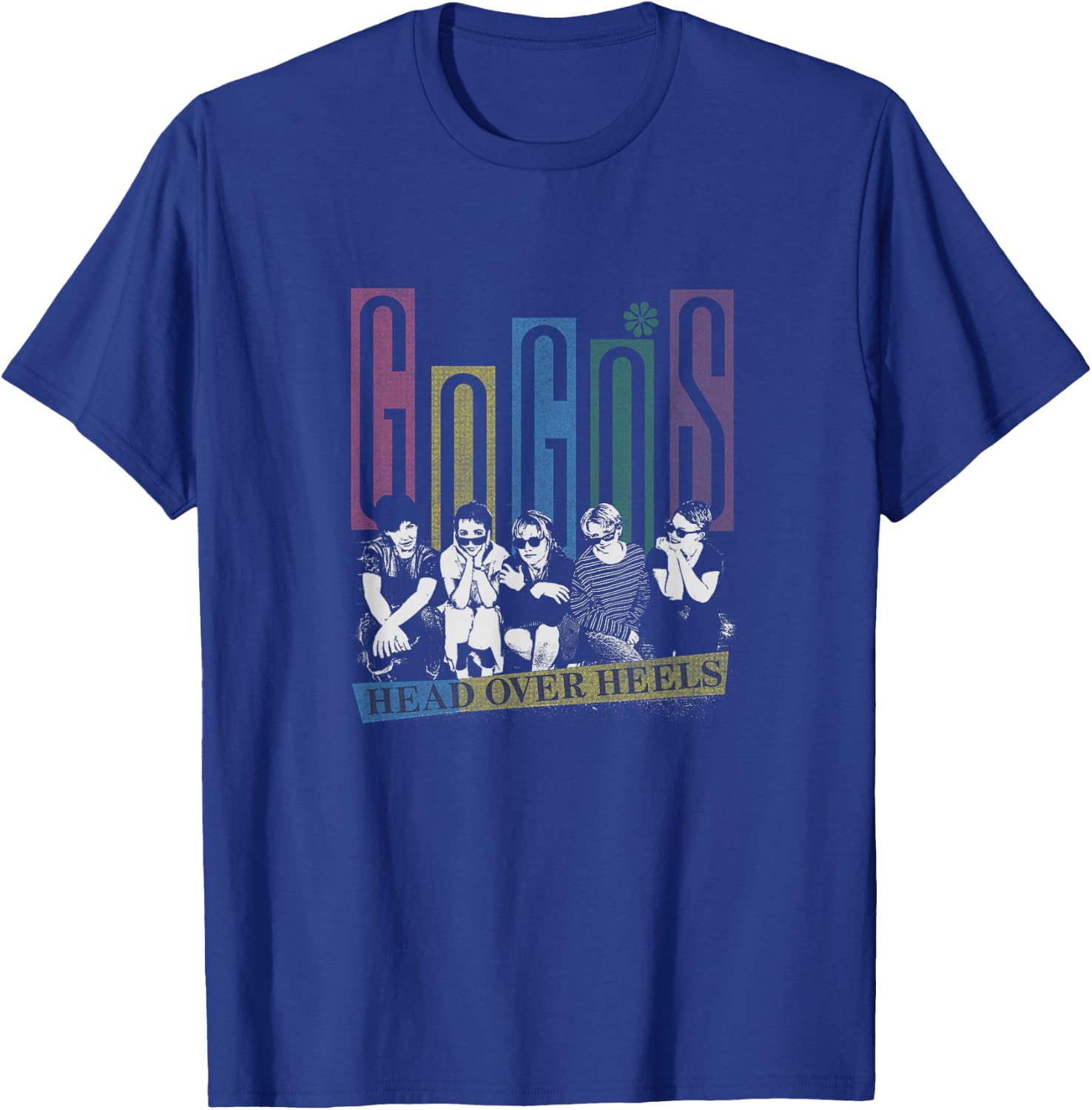 The Go-Go's - Head Over Heals T-Shirt - T-Shirt | Royal