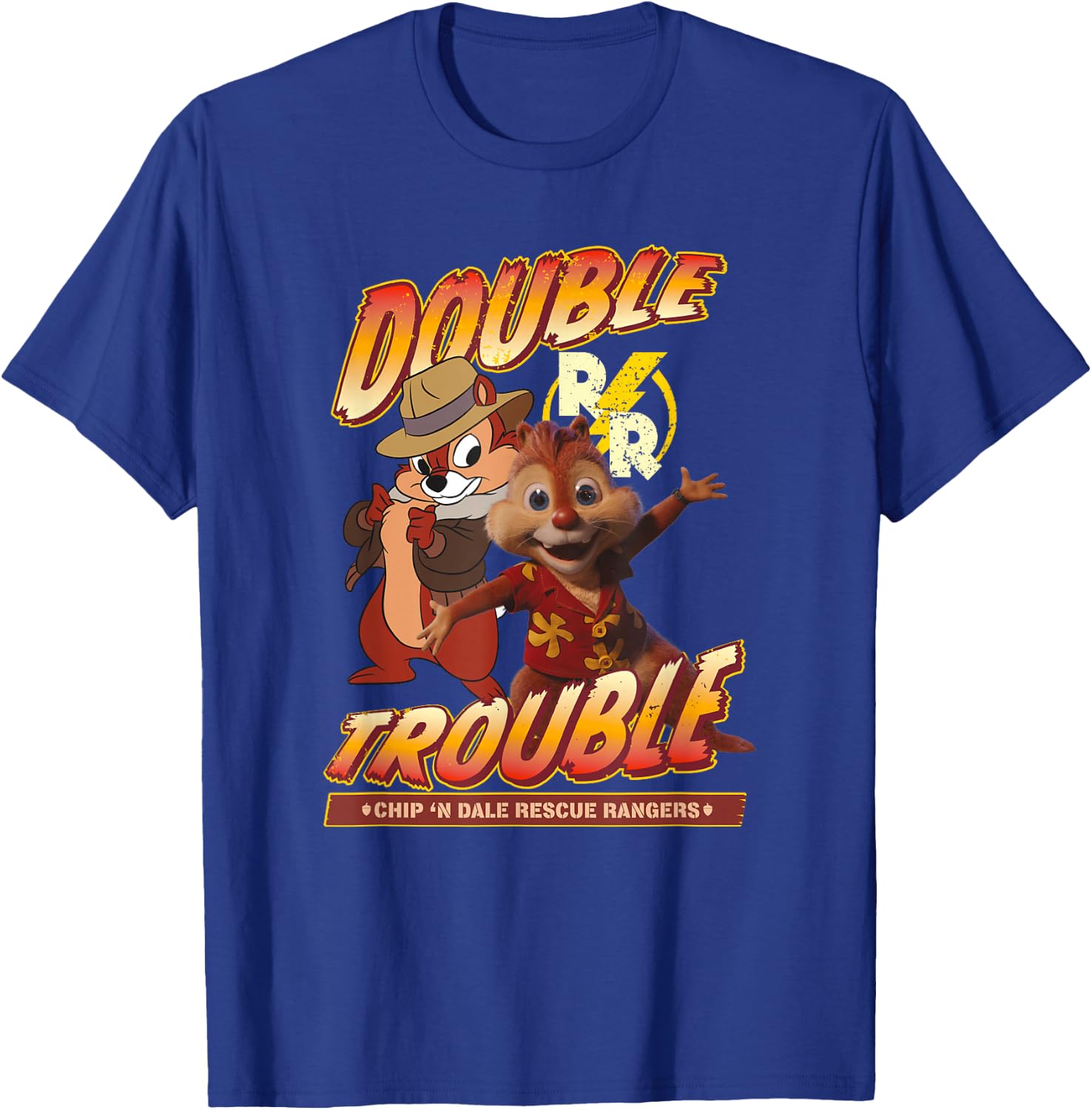 Disney Chip 'n' Dale Rescue Rangers Double Trouble T-Shirt - T-Shirt | Royal