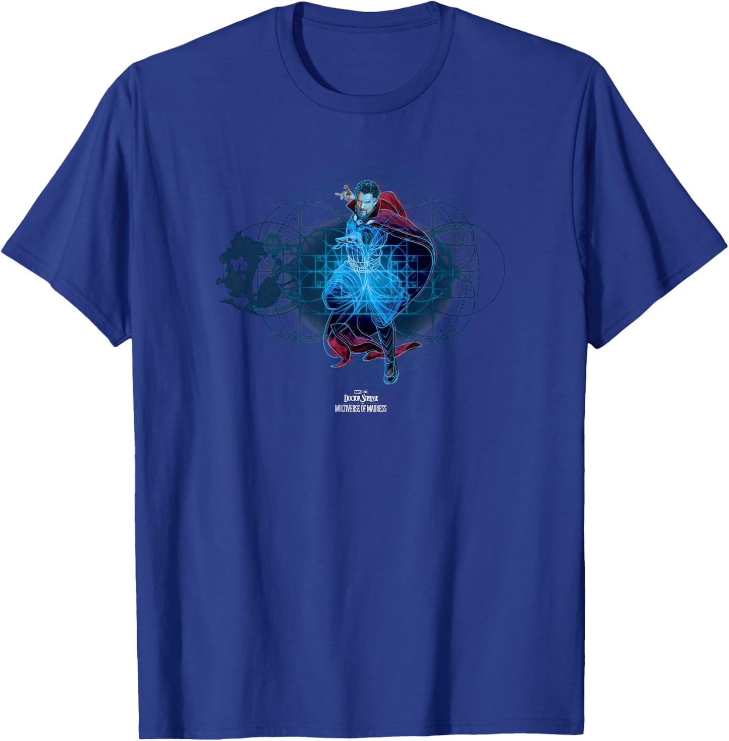 Marvel Doctor Strange In The Multiverse Of Madness Schematic T-Shirt - T-Shirt | Royal