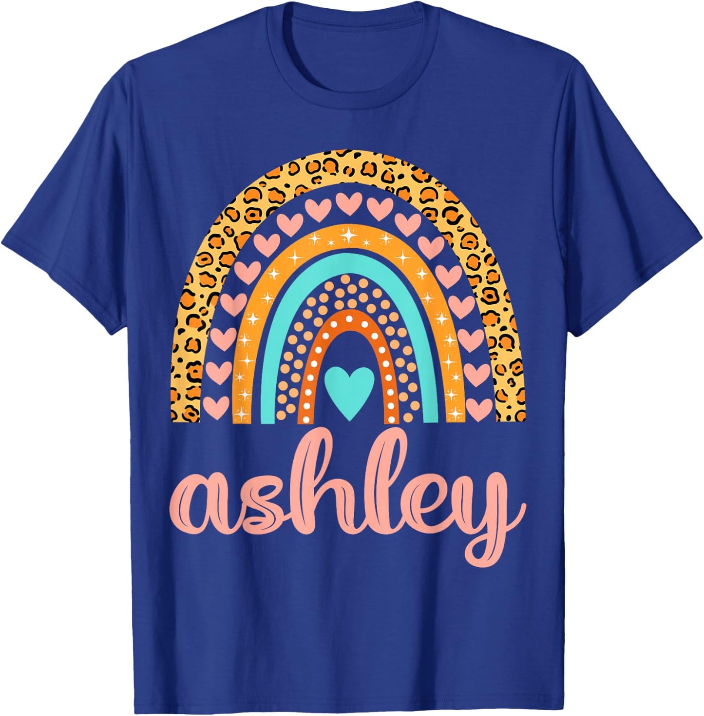 Ashley Ashley Name Birthday Shirt Gift T-Shirt - T-Shirt | Royal
