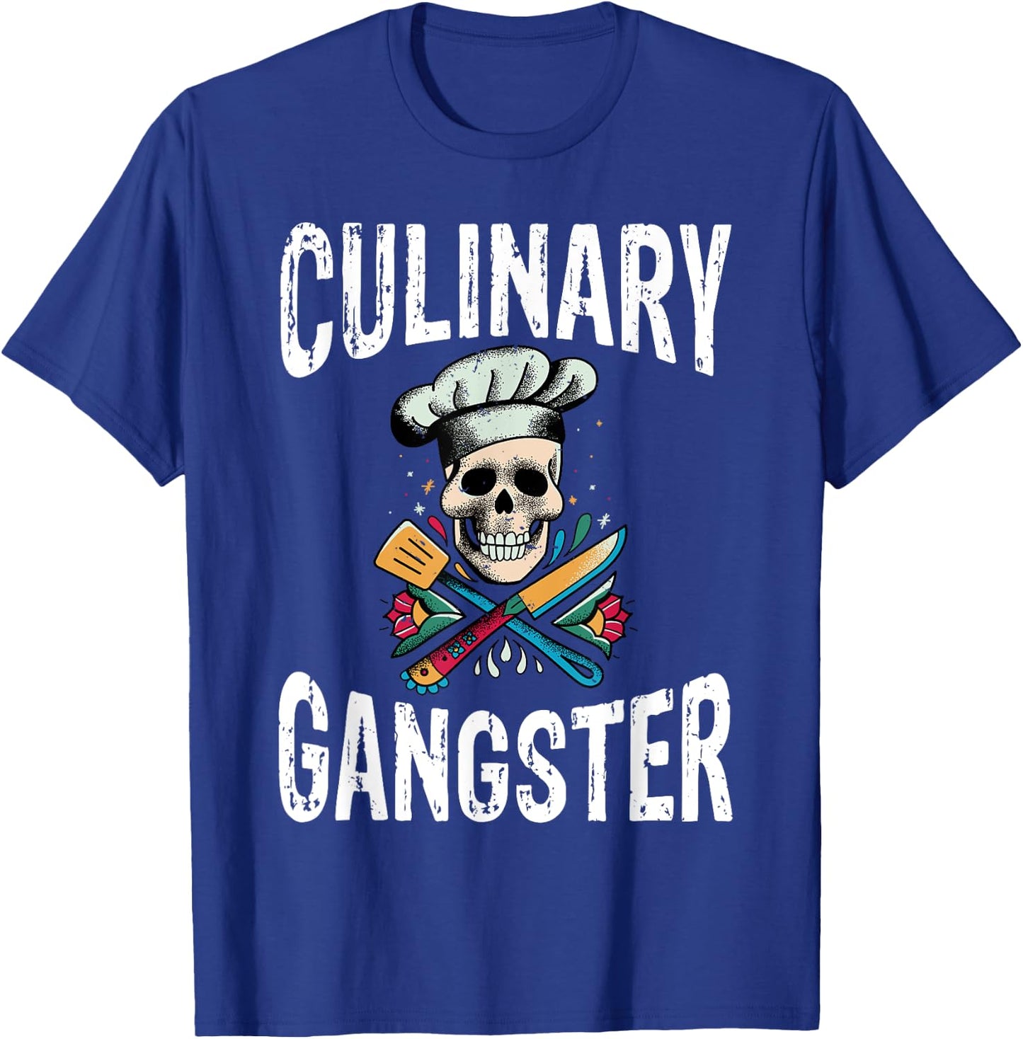 Culinary Gangster Kitchen Culinary Cook T-Shirt - T-Shirt | Royal