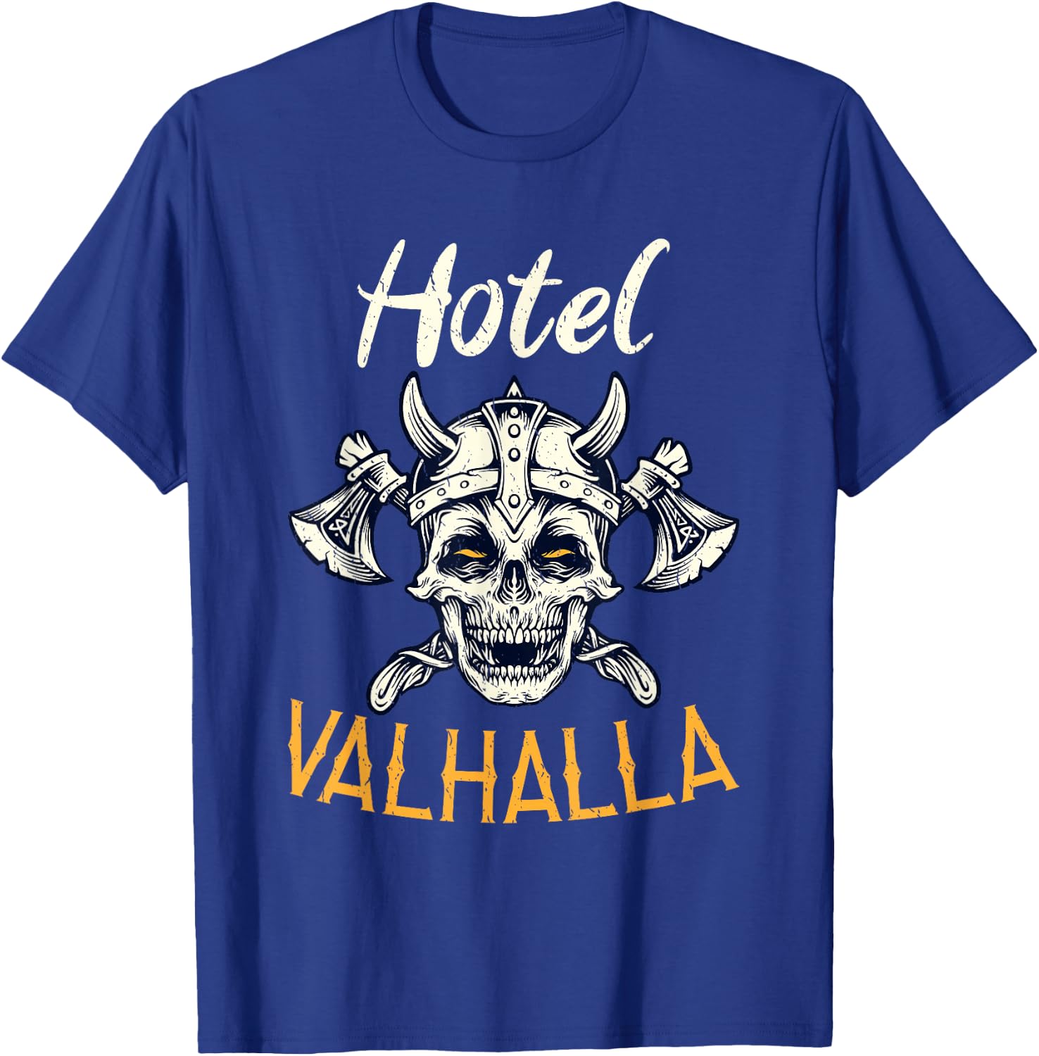 Hotel Valhalla Odin Nordic Viking T-Shirt - T-Shirt | Royal