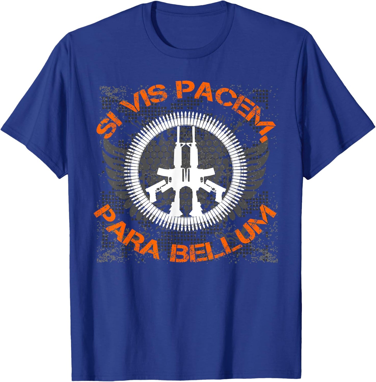 "Si Vis Pacem, Para Bellum" This Is My Peace Sign T-Shirt - T-Shirt | Royal