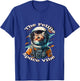 Astronaut Cat I Space I Patriotic Usa I Intergalactic Feline T-Shirt - T-Shirt | Royal