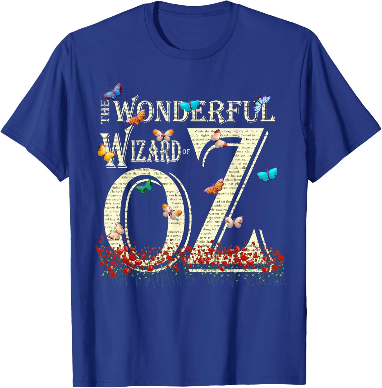 Dorothy Tin Man Cowardly Scarecrow Wonderful Wizard of OZ T-Shirt - T-Shirt | Royal
