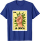 La Yesca Mexican Bingo Card Game Cannabis Weed Marijuana 420 T-Shirt - T-Shirt | Royal