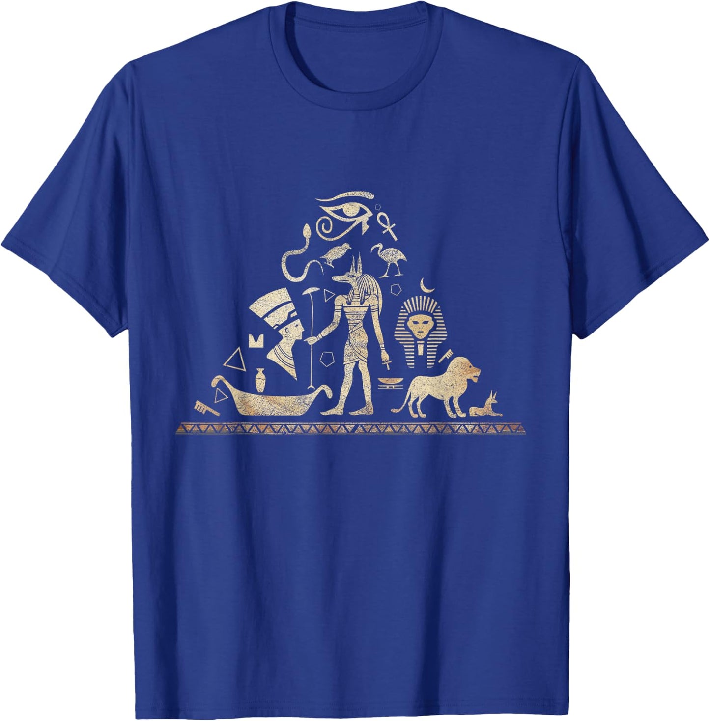 Pharaoh Pyramid Egypt T-Shirt - T-Shirt | Royal