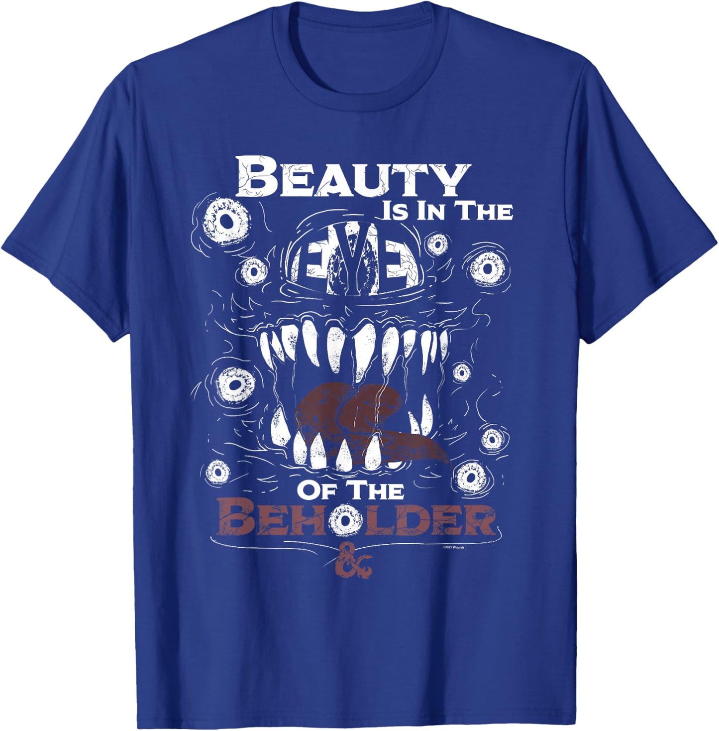Dungeons & Dragons Beauty is in The Eye T-Shirt - T-Shirt | Royal