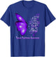 I am the storm Turner Syndrome Awareness Butterfly T-Shirt - T-Shirt | Royal