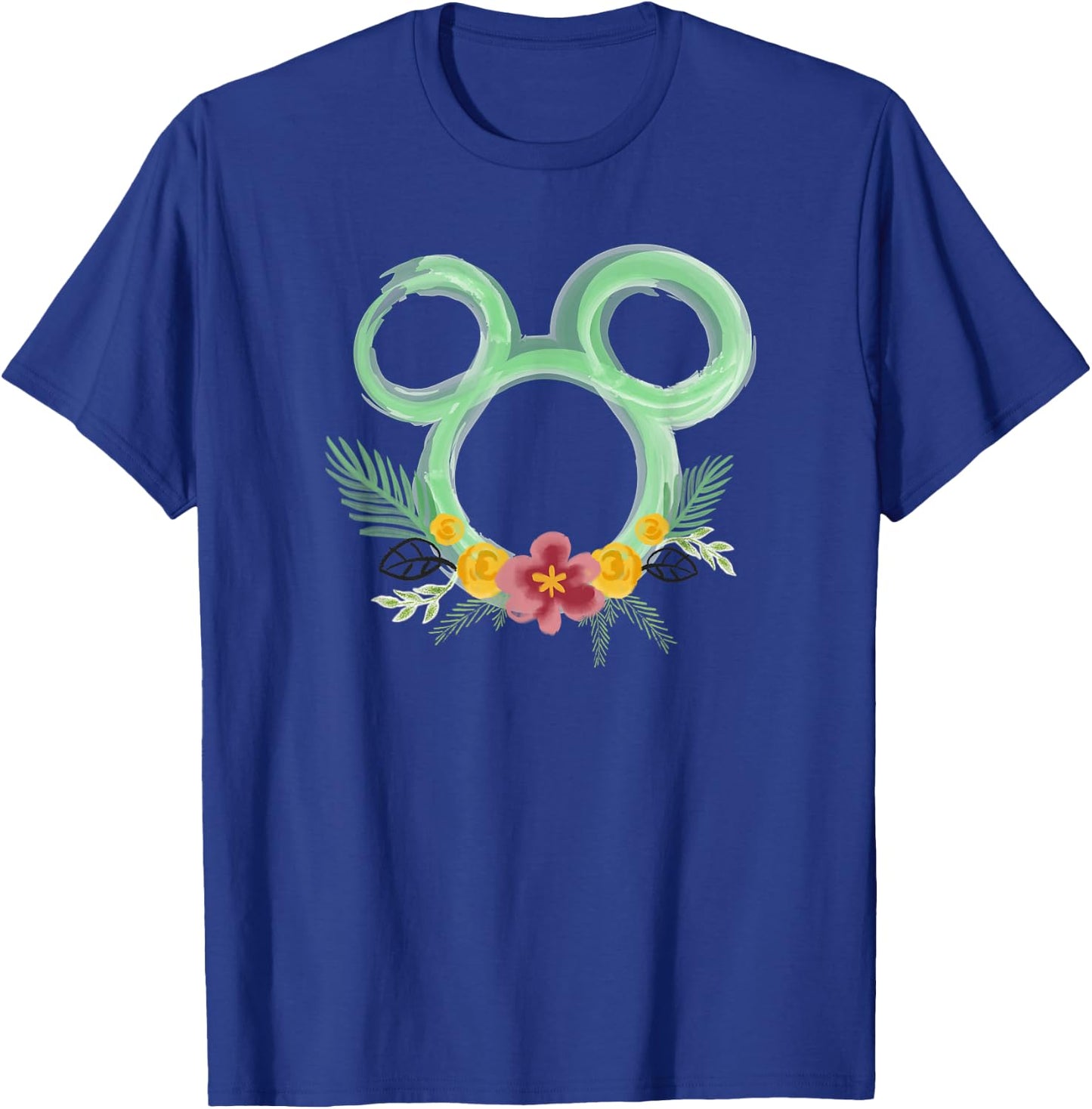 Disney Mickey and Friends Green Decals T-Shirt - T-Shirt | Royal