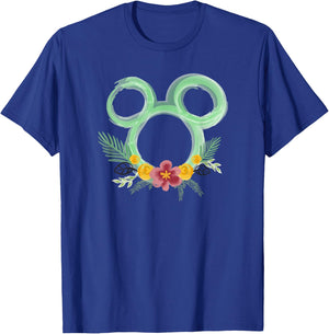 Disney Mickey and Friends Green Decals T-Shirt - T-Shirt | Royal