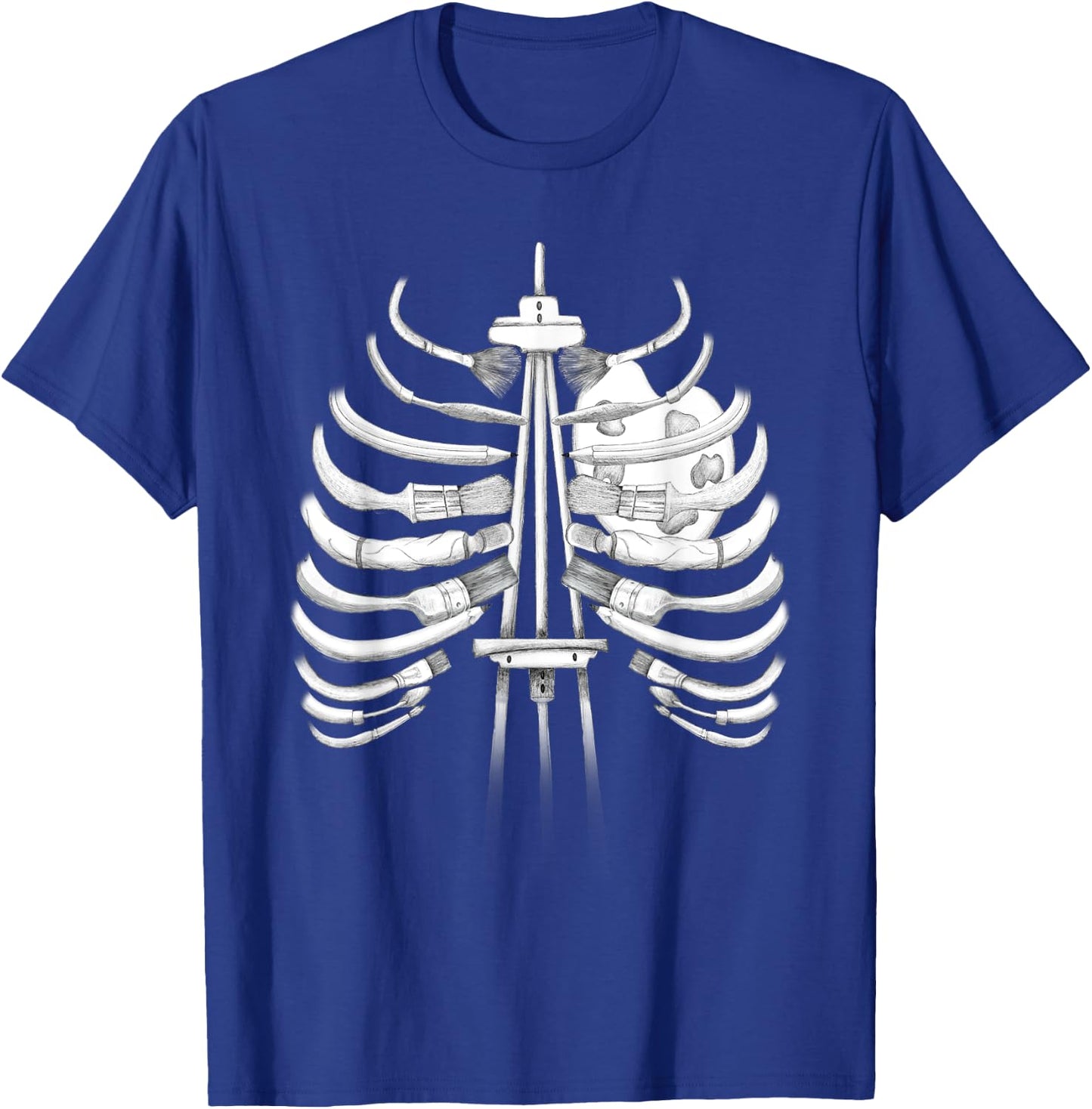 Art Bones - Art I Can Feel It In My Bones! T-Shirt - T-Shirt | Royal