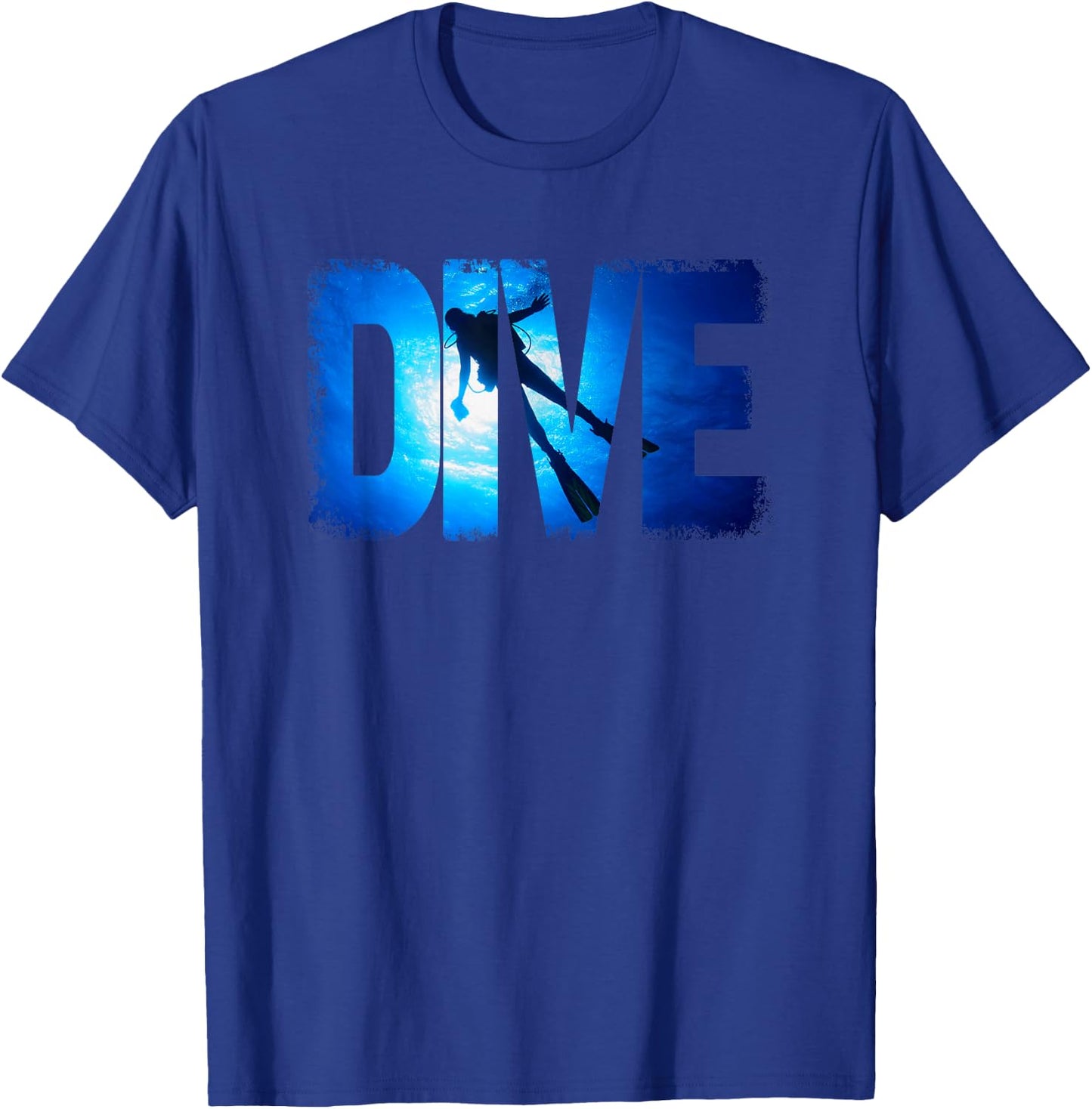 Scuba Diving Gear Shirt Scuba Diving Equipment T-Shirt - T-Shirt | Royal