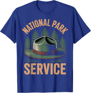 Vintage National Park Service Ranger T-Shirt - T-Shirt | Royal