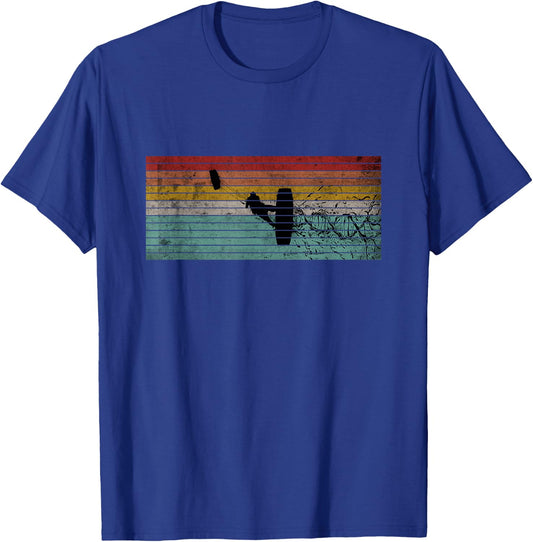 Vintage Kitesurf DNA Kitesurfing Kiteboarding Retro Kitesurfing T-Shirt - T-Shirt | Royal