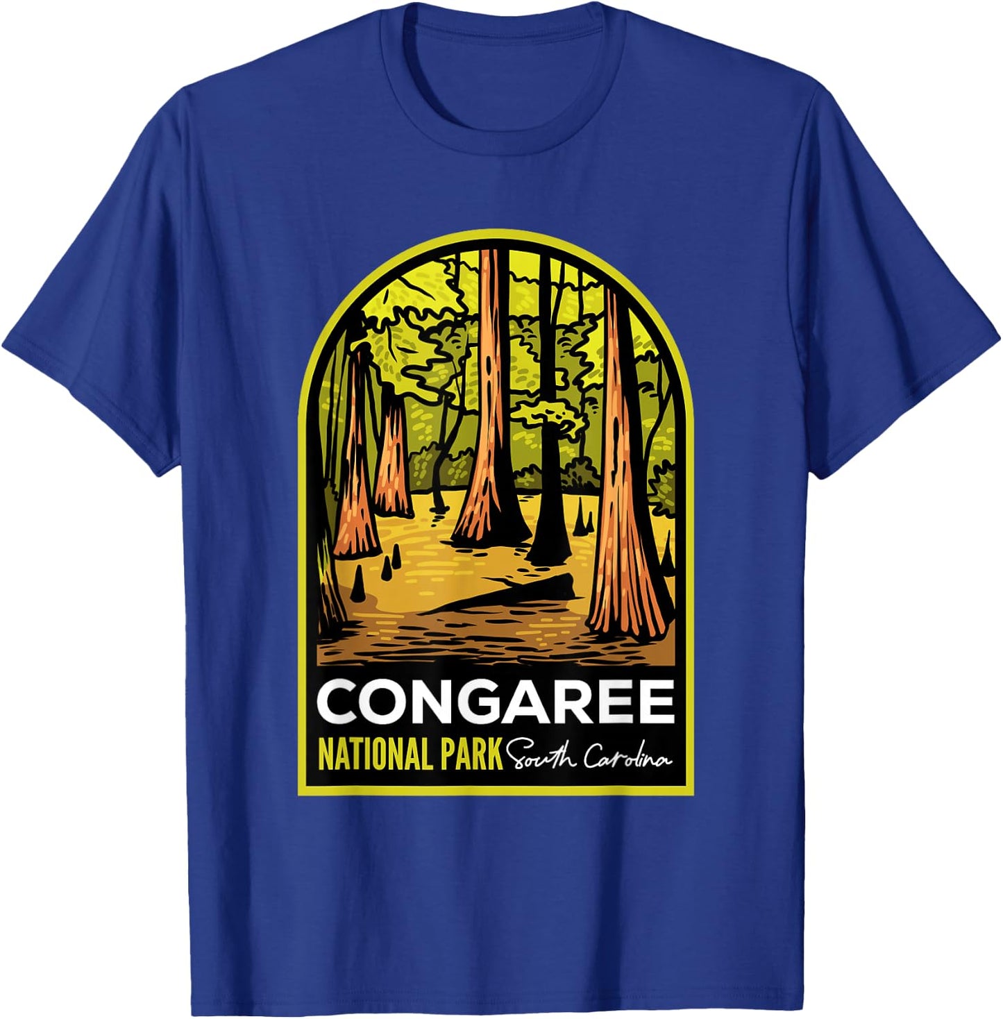 Congaree National Park SC T-Shirt - T-Shirt | Royal