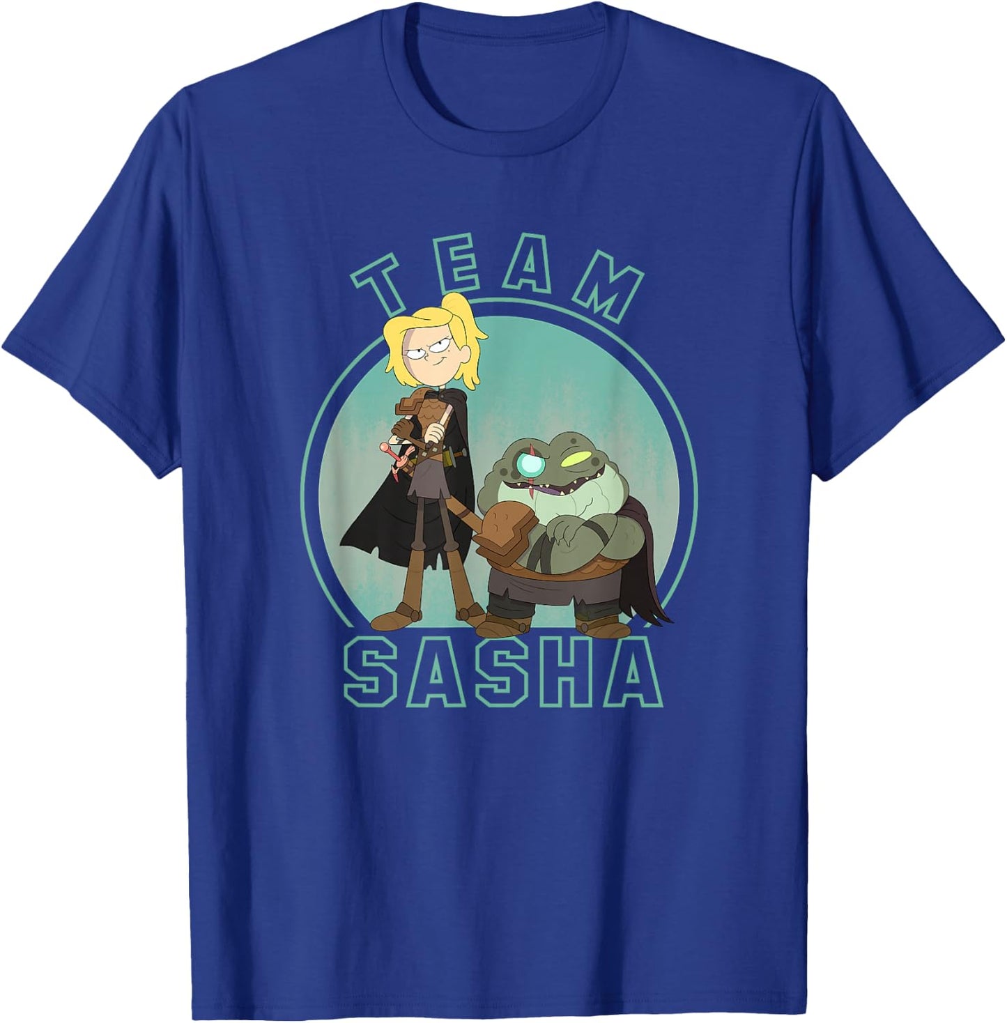 Disney Channel Amphibia Team Sasha T-Shirt - T-Shirt | Royal