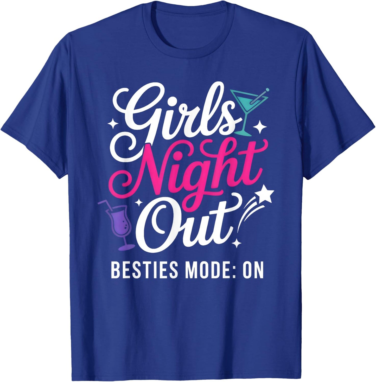 Girls Night Out Cute Matching Party T-Shirt - T-Shirt | Royal