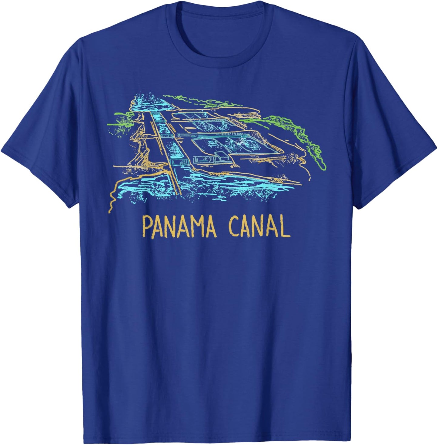 Panama Canal T-Shirt - T-Shirt | Royal