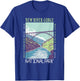New River Gorge National Park Bridge Distressed Vintage T-Shirt - T-Shirt | Royal