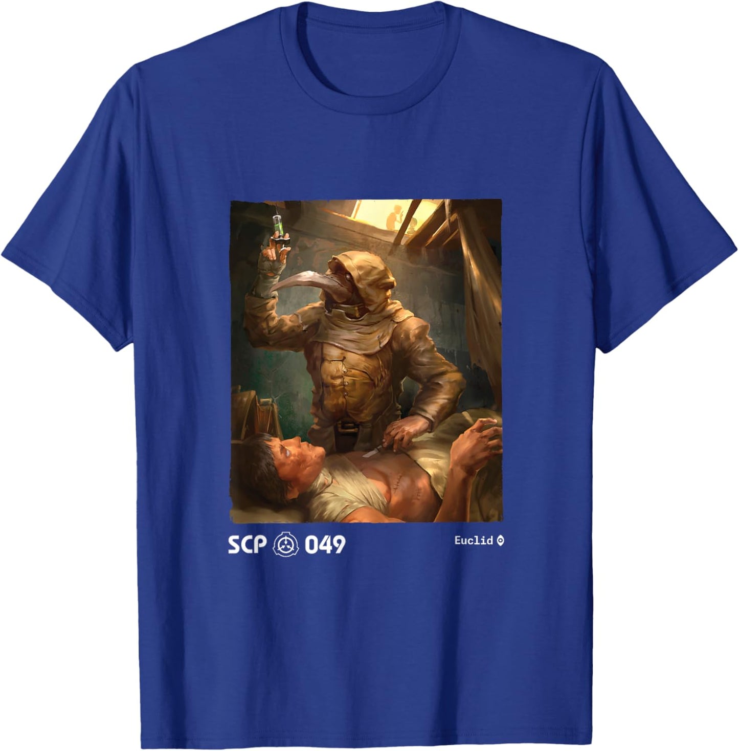Scp-049 T-Shirt - T-Shirt | Royal