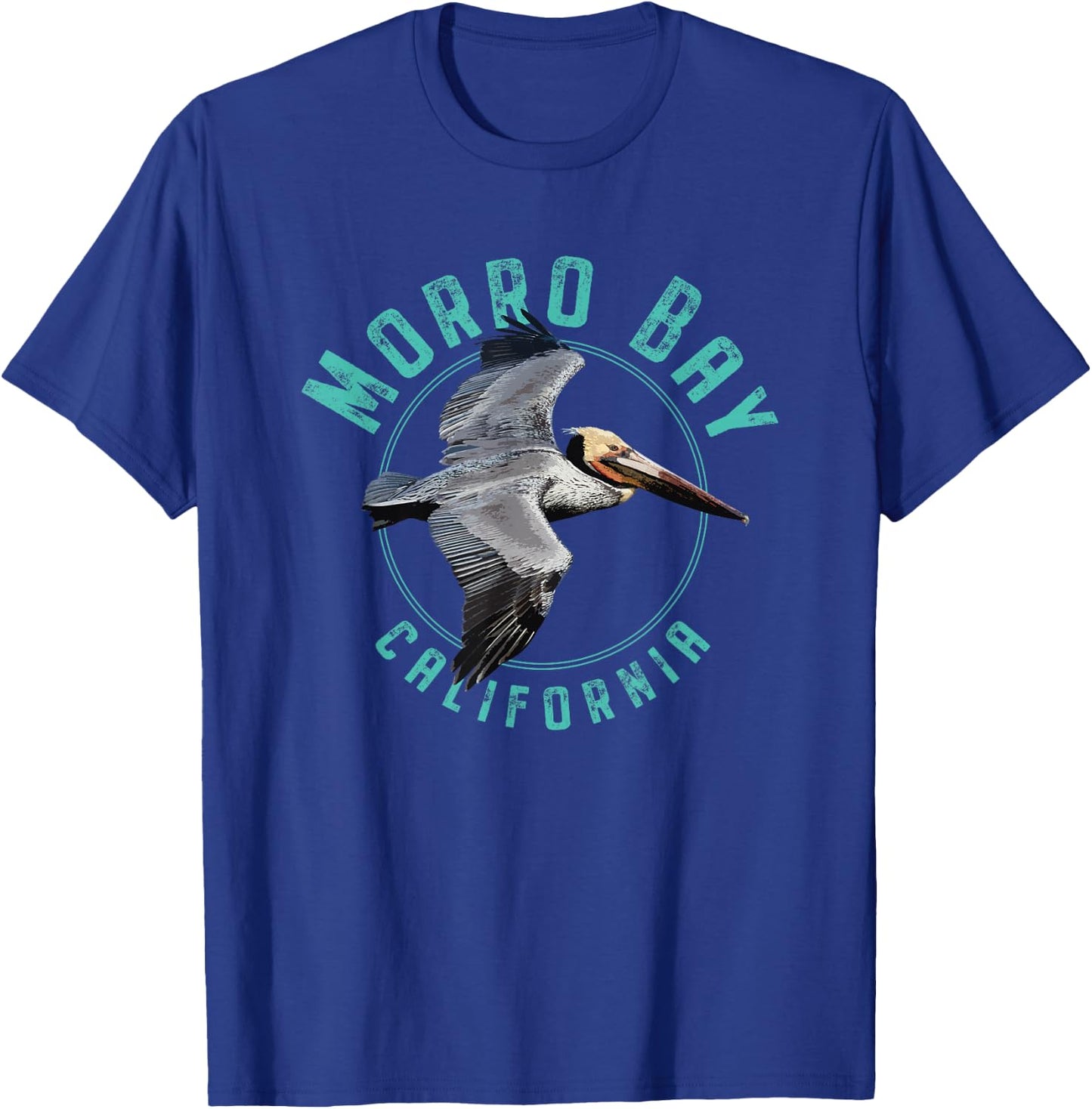 Morro Bay California T-Shirt - T-Shirt | Royal