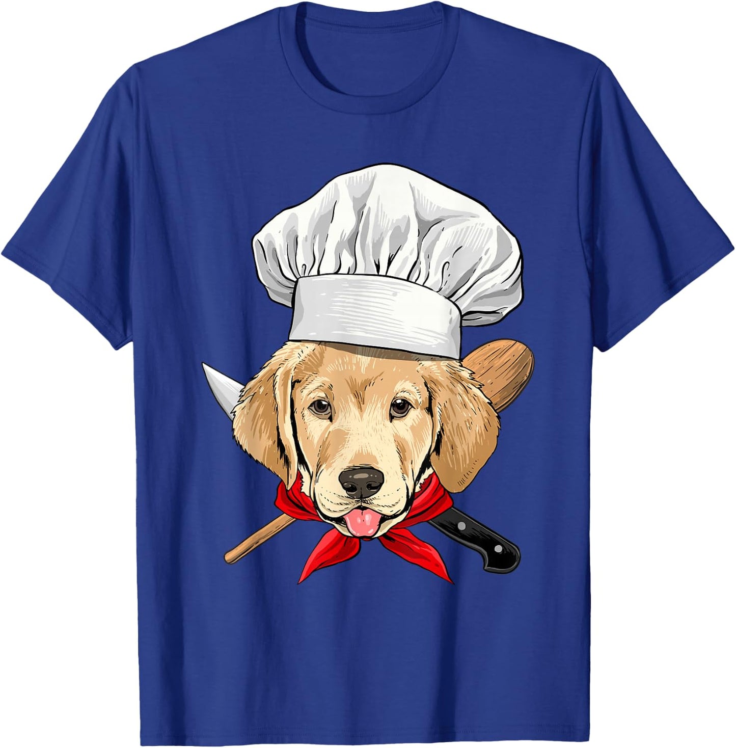 Labrador Chef Dog, Cooking Baking Lover T-Shirt - T-Shirt | Royal